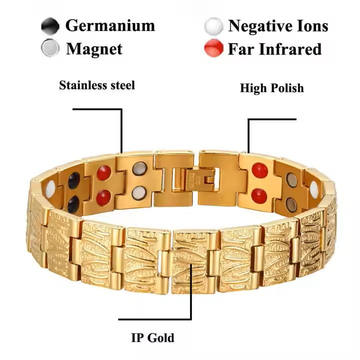 Pulsera Magnética IB para Hombre