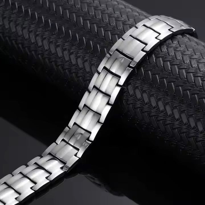 Pulsera magnética IB ajustable para hombres
